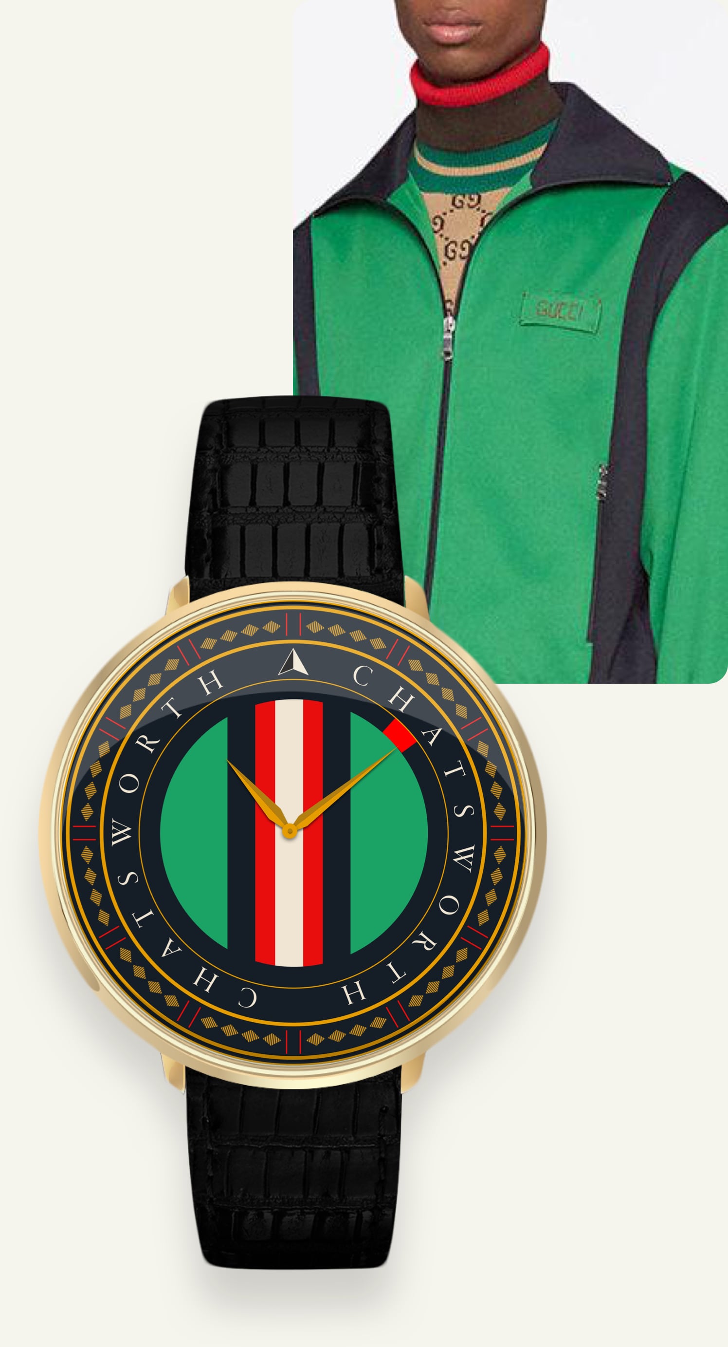 Gucci Tiger Watch Strap For Samsung Watch